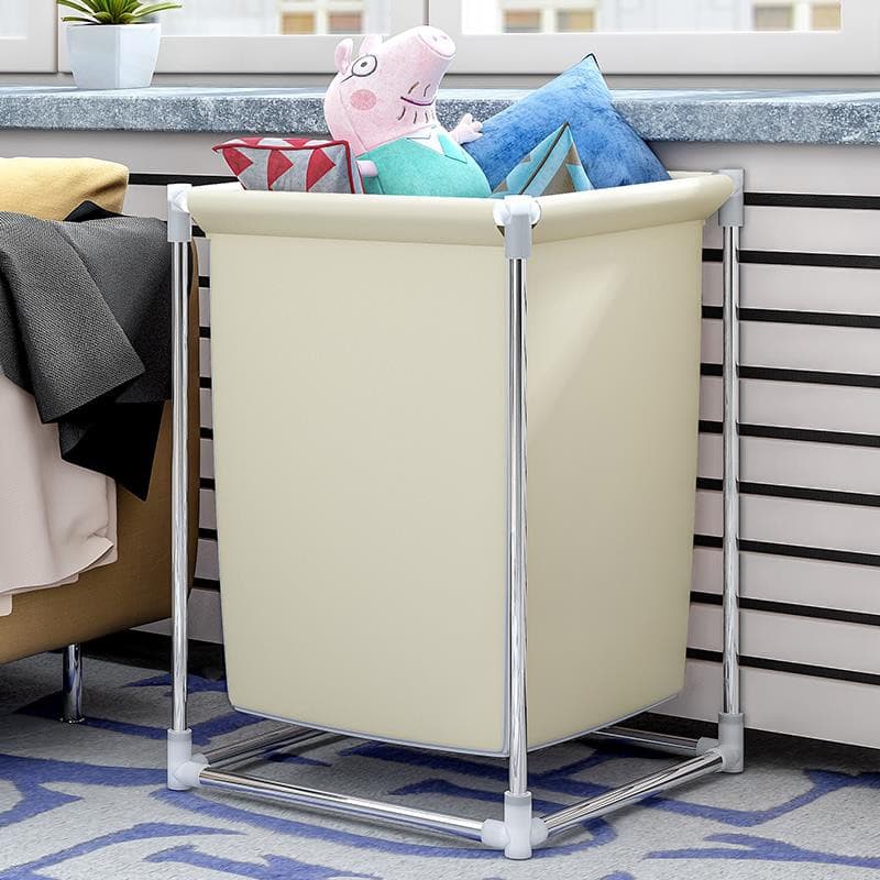 Cesto de Roupas Suja Compacto Organizador de Objetos Brinquedos Multiuso Quarto Lavanderia Banheiro Morderno