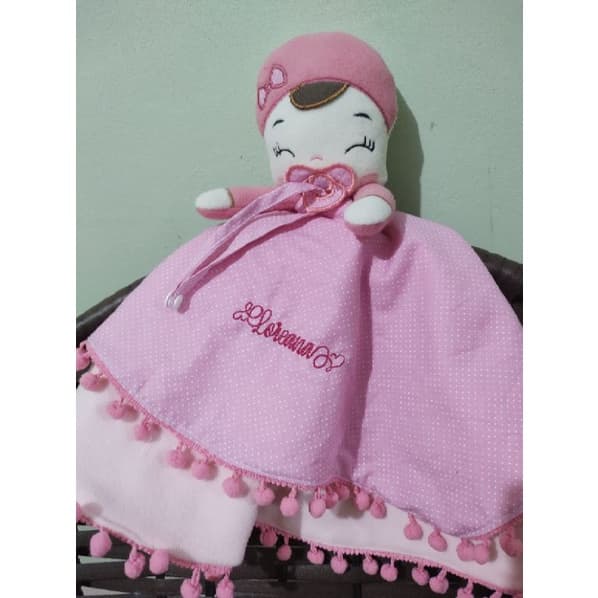 Naninha bebê chupeta/naninha/naninha bebê/paninho / paninho naninha/naninha boneca/ naninha porta chupeta /