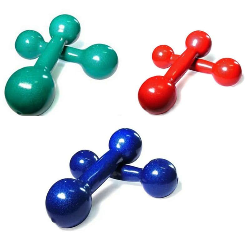 Kit Treino Completo Par De Halter 1 Kg + 2 Kg + 3 Kg 03 Pares