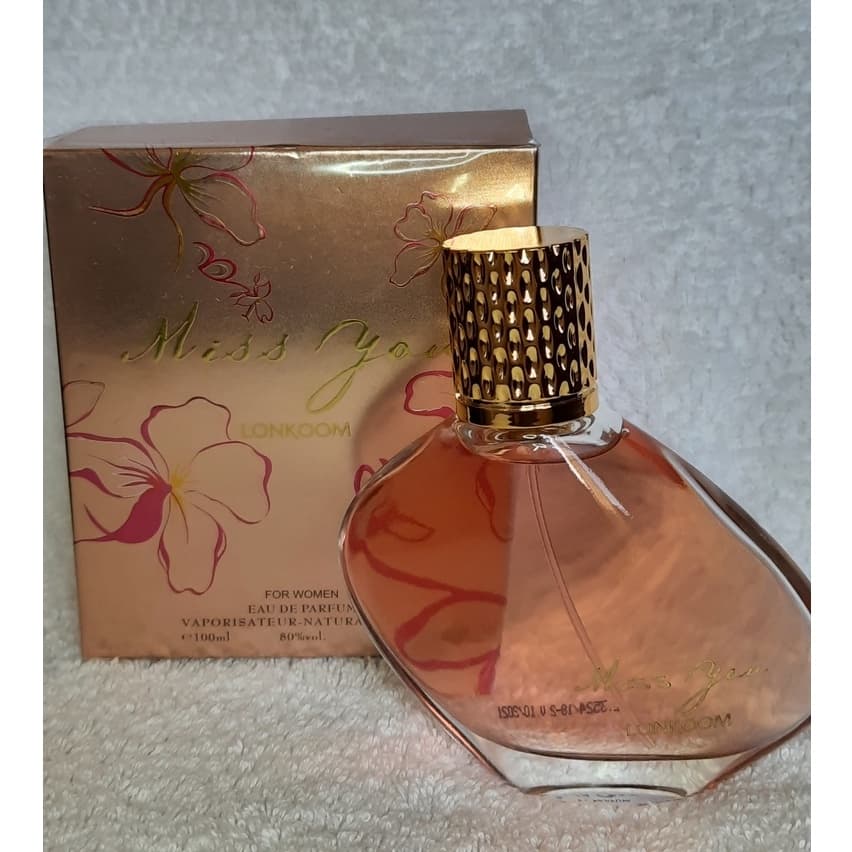 Perfume Feminino Miss You EDP Lonkoom 100ml Novo Importado