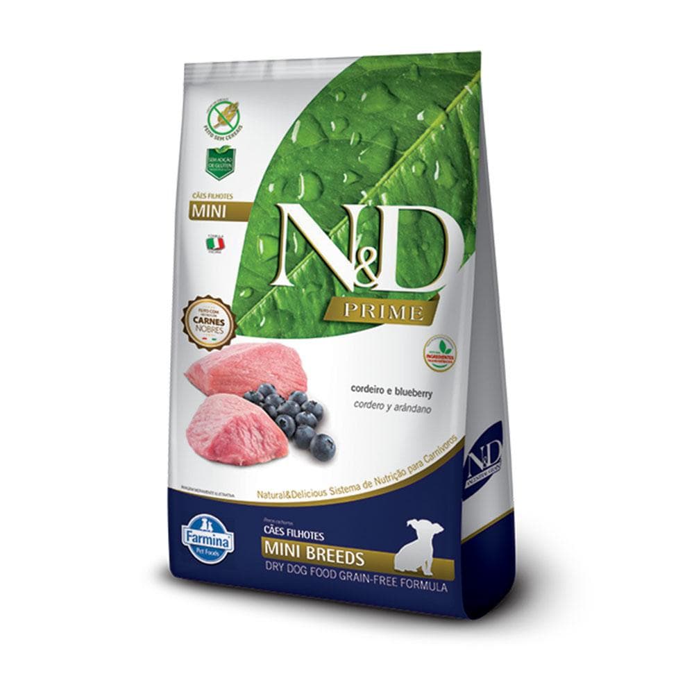 Racao Nd Prime Caes Filhotes Mini Cordeiro –2,5kg