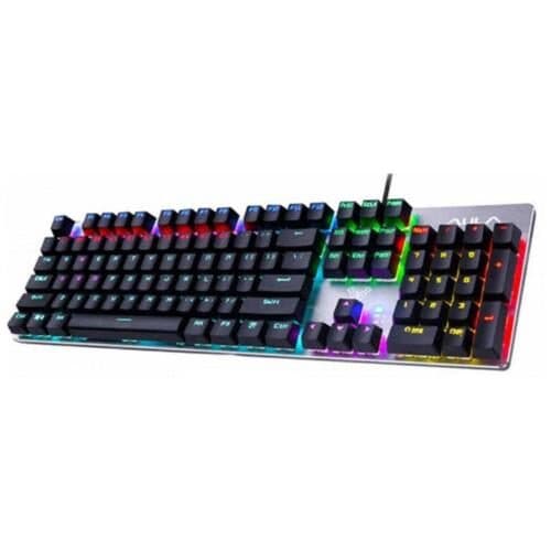 Teclado Gamer Mecânico USB Led F2066 - Aula