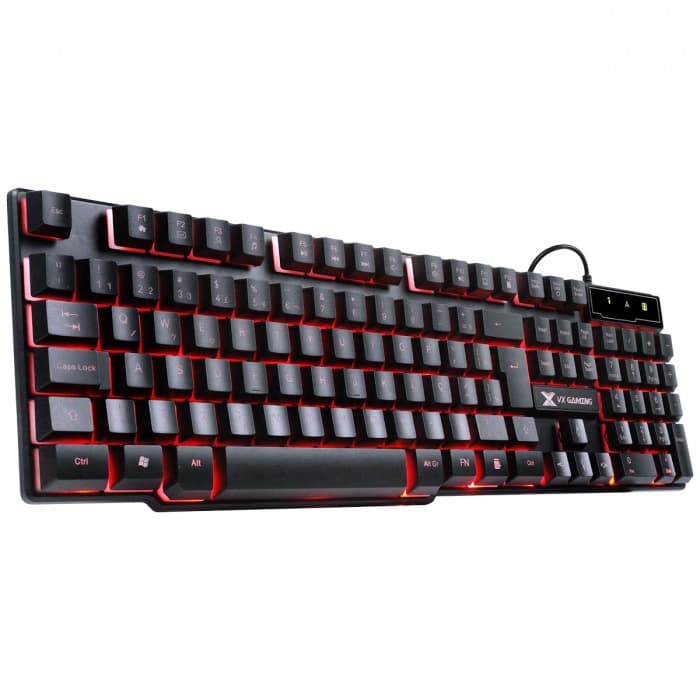 Teclado Gamer VX GAMING HYDRA Com Led Semi Mecânico