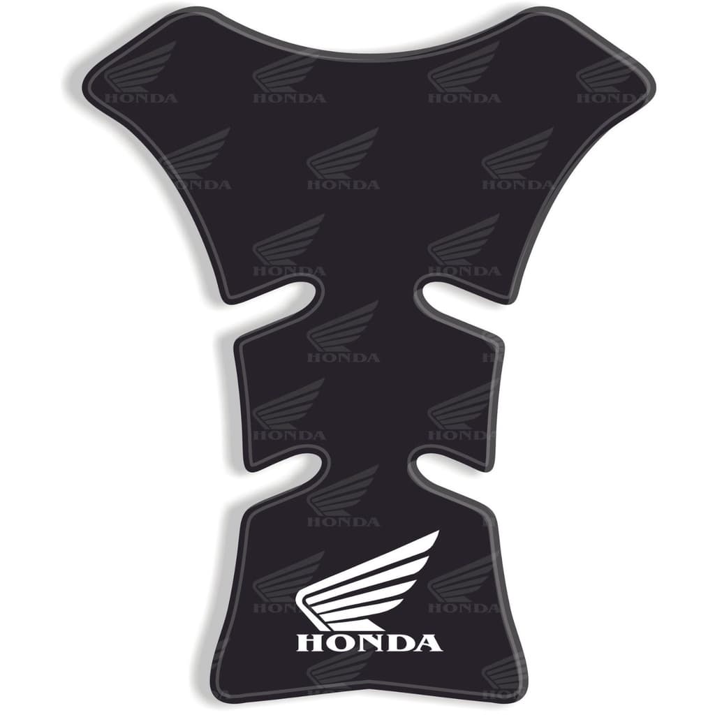Proteção de tanque compativel motos honda Preto e cinza para motos Honda