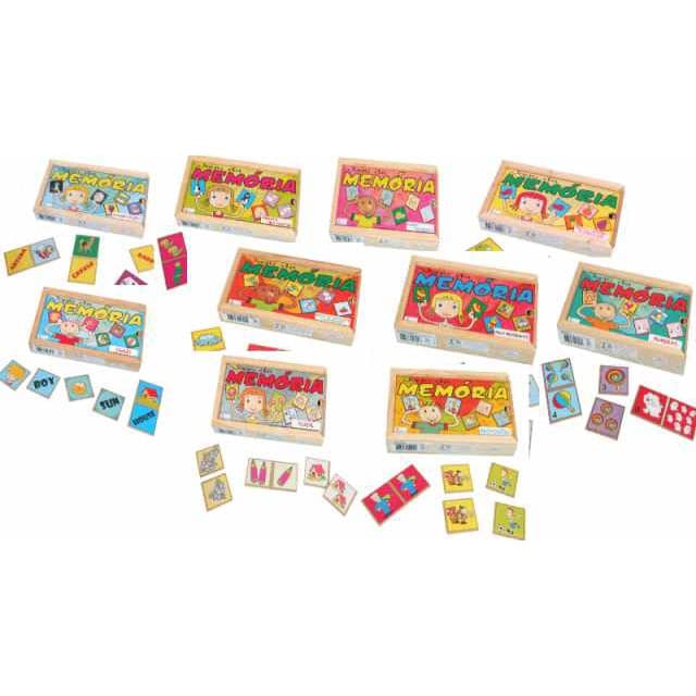 Memória Educativa 10 jgs BRINQUEDO INFANTIL CRIANÇA MENINA MENINO BRINCAR JOGAR EDUCATIVO ALFABETIZAÇÃO