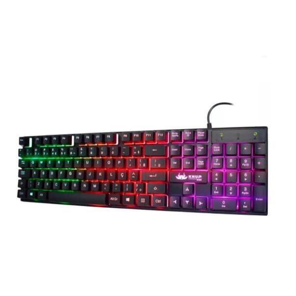 Teclado Gamer Knup Semi Mecânico Anti Ghost - Kp-2043/A