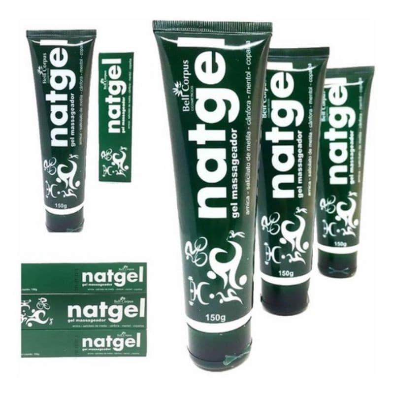 Gel Massageador Para Dores Musculares NatGel Bell Corpus 150g Cada