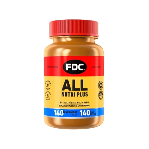 All Nutri Plus 140 Comp. - Fdc Vitaminas
