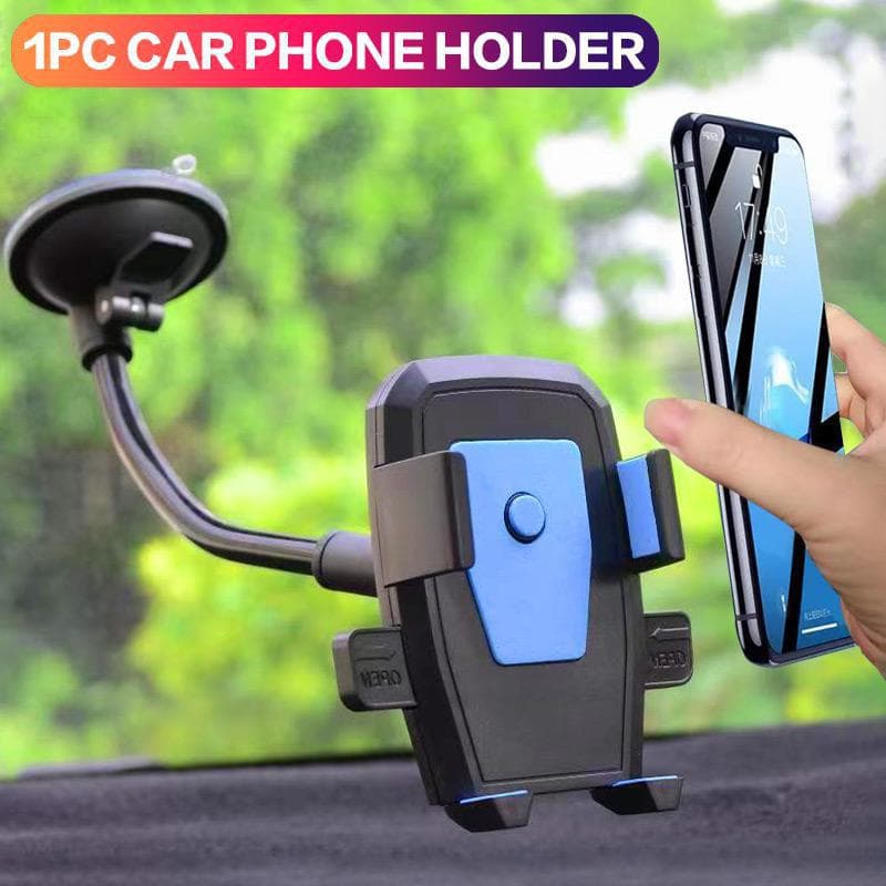 1PC 360 Rotação Suporte Do Telefone Carro Universal Montagem Painel GPS Suportes Sucção Pára-Brisa Bloqueio Acessórios