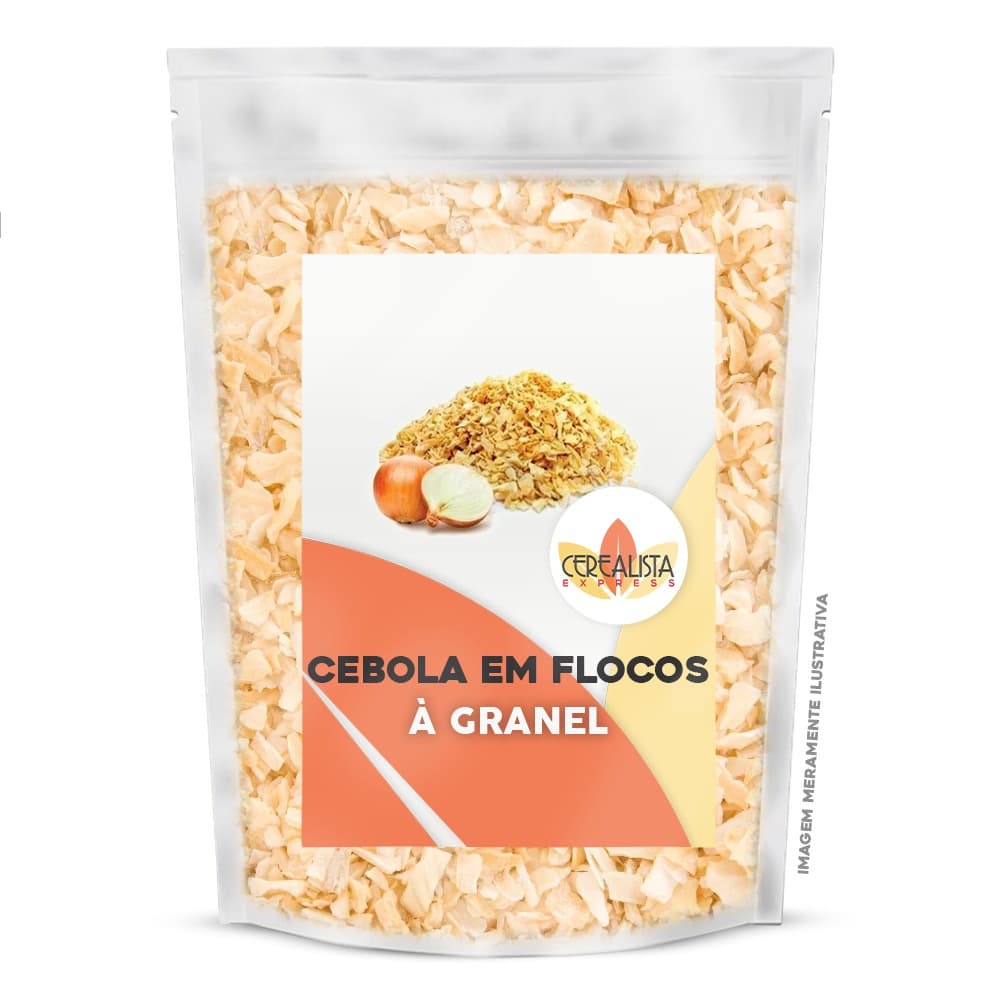 Tempero Cebola Em Flocos Desidratada Condimento Culinário Tempero Natural