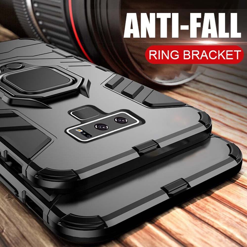 Capa Armadura Híbrida Anti-Impacto Com Suporte Magnético De Carro Para Samsung Galaxy S22/S21/S20/S10/S9/S8 Plus/S22 S21