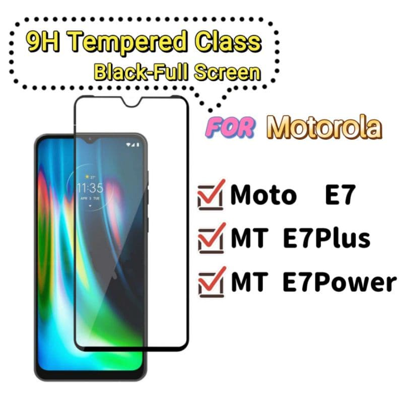 Película Vidro Temperado 3D/9D Motorola Moto E7 Plus Power E7Plus E7Power G9 Play G9Play MotoG9