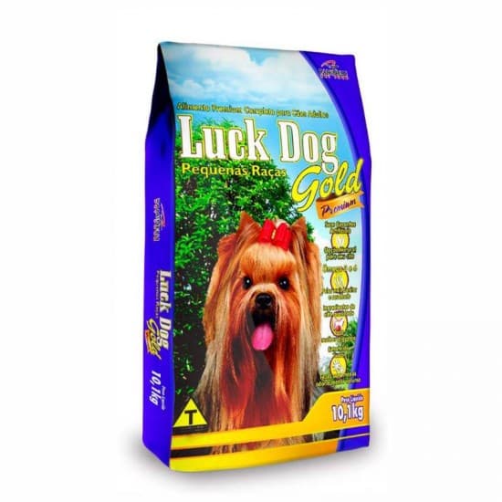 Racao ração para cães  Luck dog Raças pequenas 10 kg