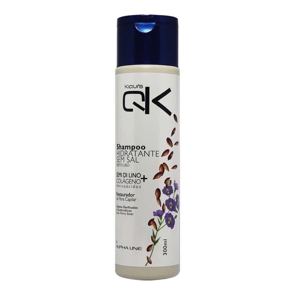 Shampoo Hidratante Semi Di Lino Sem Sal Efeito Liso 300 ml – Kiqui’s