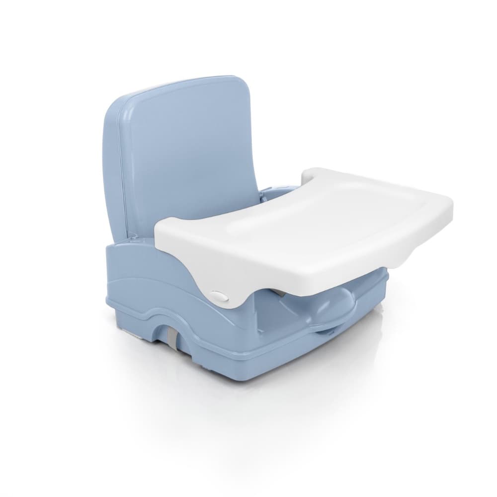 Cadeira Refeição Portátil P/ Bebê Voyage Cake Azul 6M-23 Kg