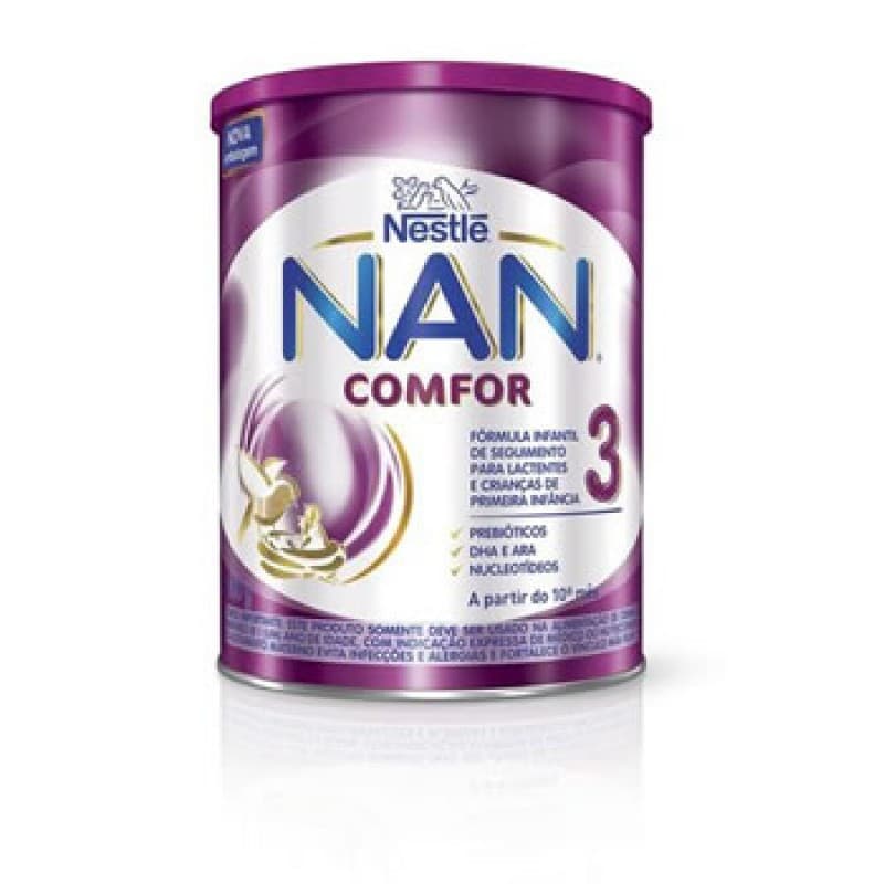 formula Infantil Nan Comfor 3 Em Lata De 800g