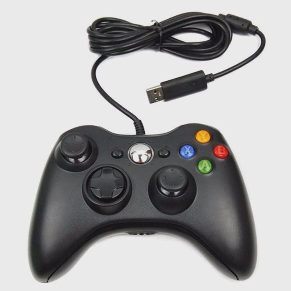 Controle De Xbox 360 Com Fio Video Game Console PC Joystick