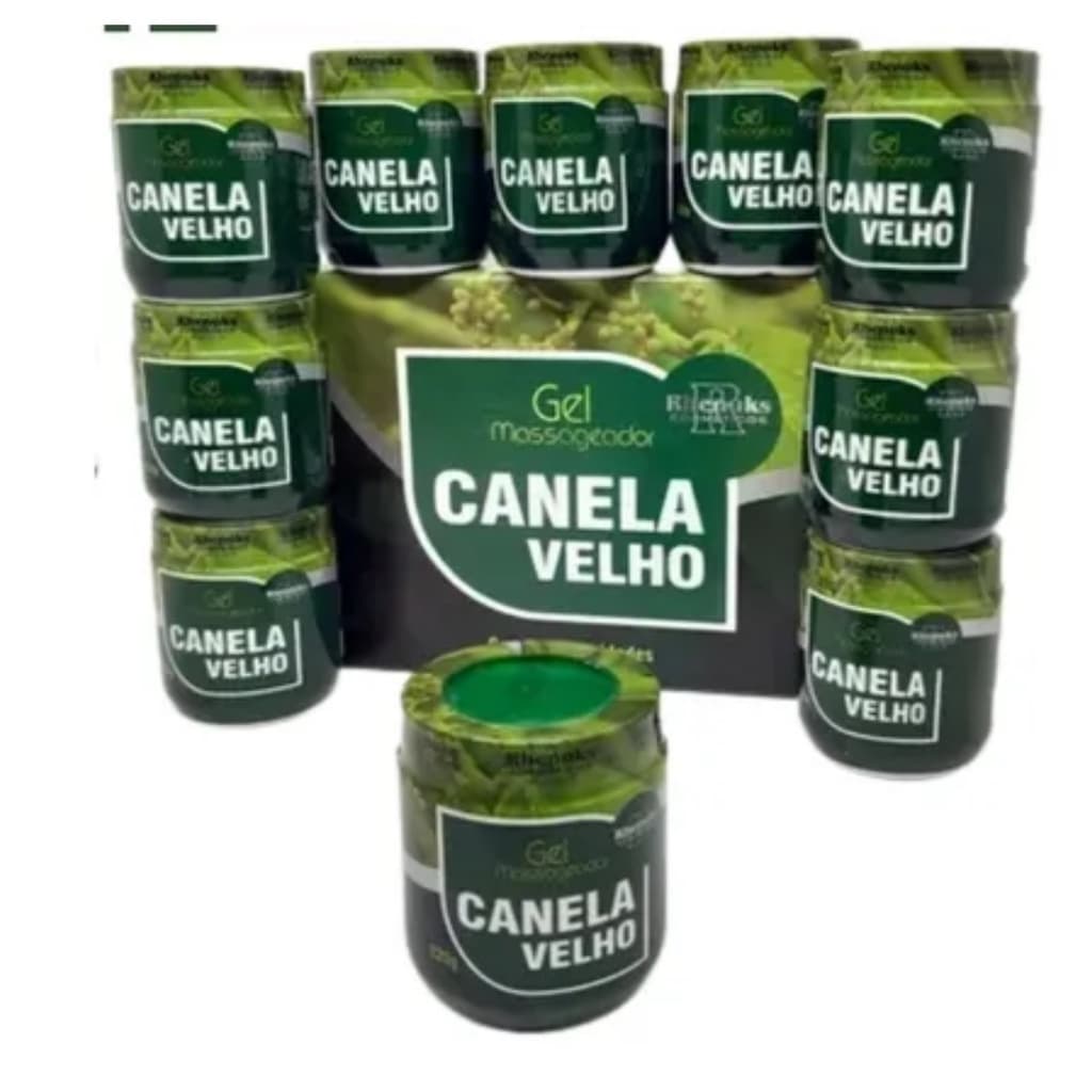 Canela De Velho Pomada Massageador Kit 12 Unidades REVENDA