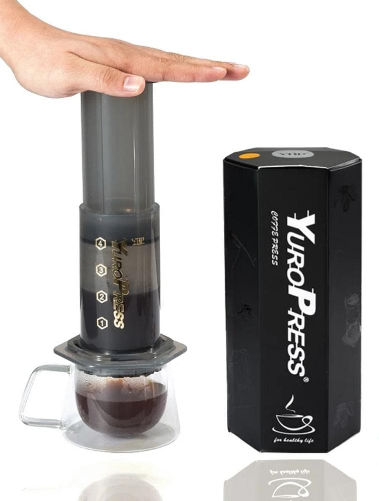 Cafeteira YuroPress sistema Frances-Expresso Coffee