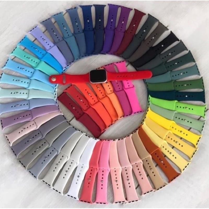 W.BILL Pulseira Smartwatch Silicone W26 / W46 / F8 / T500 / F9 / X7 / Apple Watch  38/40/41/42/44/45/46/49mm