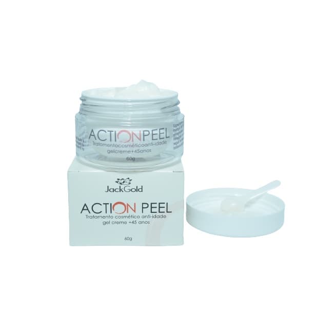 Gel Creme Para Pele Anti-idade Jack Gold Action Peel 60g