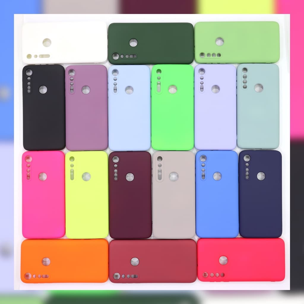 Capinha Capa Moto G8 Play de Silicone 100% aveludada PREMIUM (CASE) Moto G 8 Play