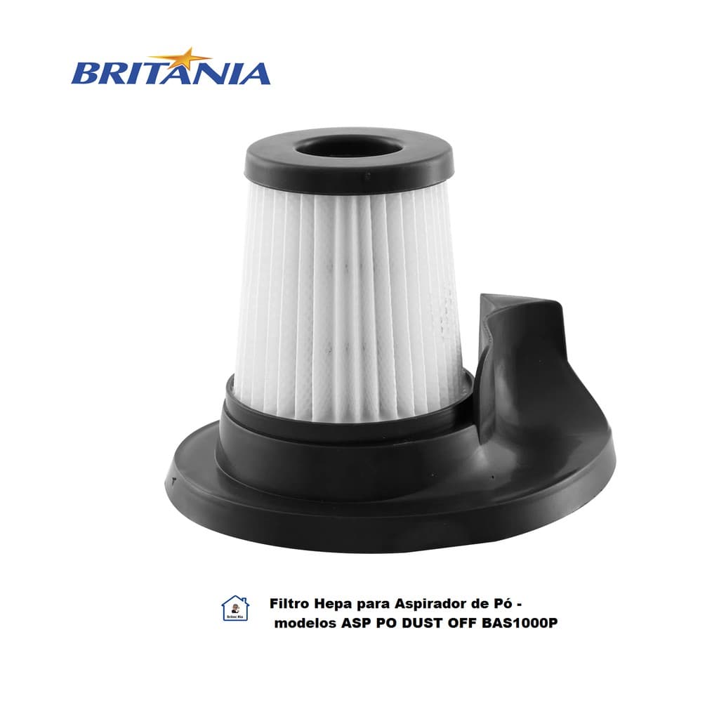 Filtro Hepa para Aspirador de Pó Modelo ASP PO DUST OFF BAS1000P