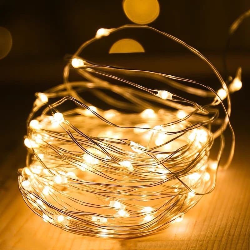Luminária Cordão de Led Luzes Fio De Fada 40 Led 4 Metro Decoração Para Natal