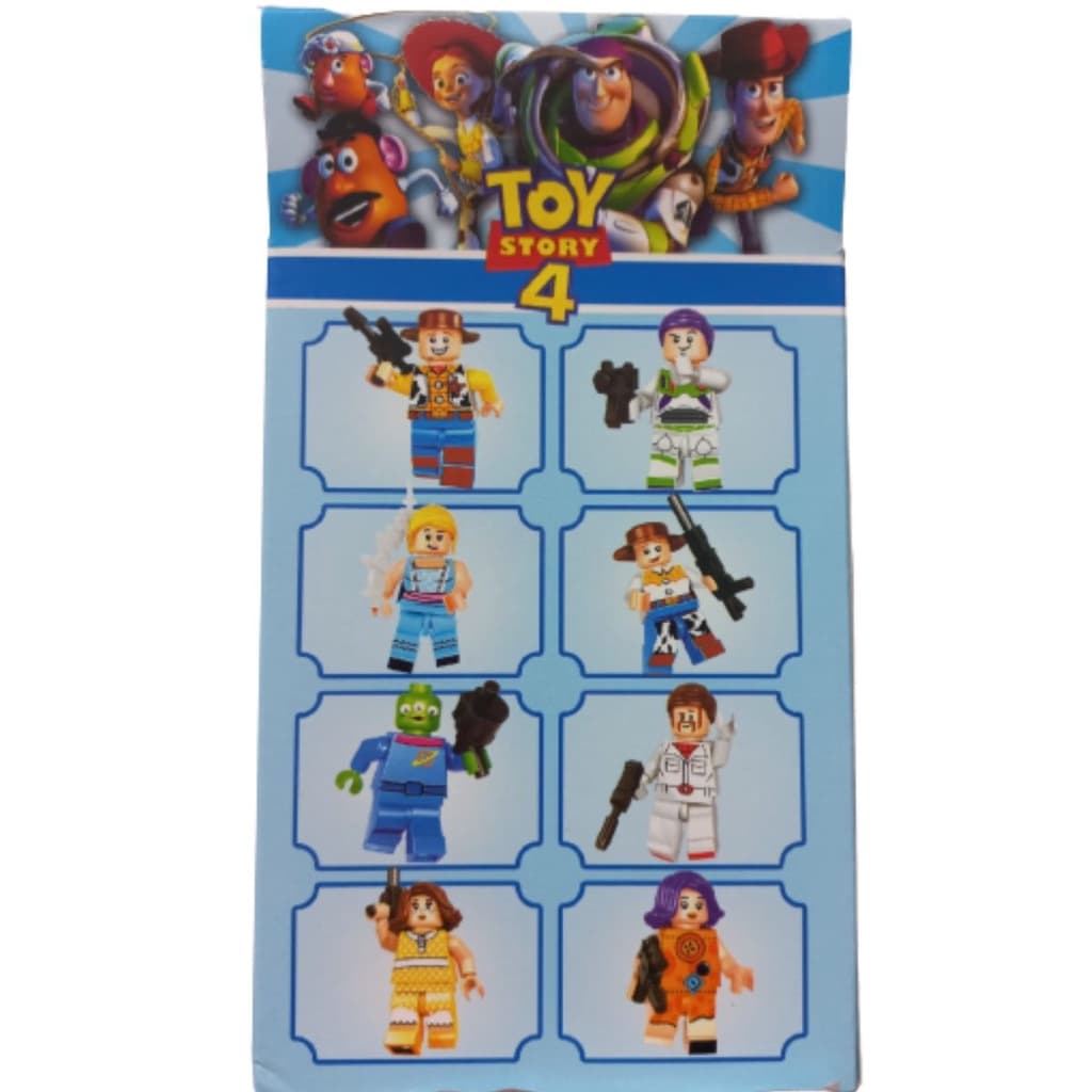 Kit C/3 Mini Lego Toy Story 4 Boneco de montar Sortido