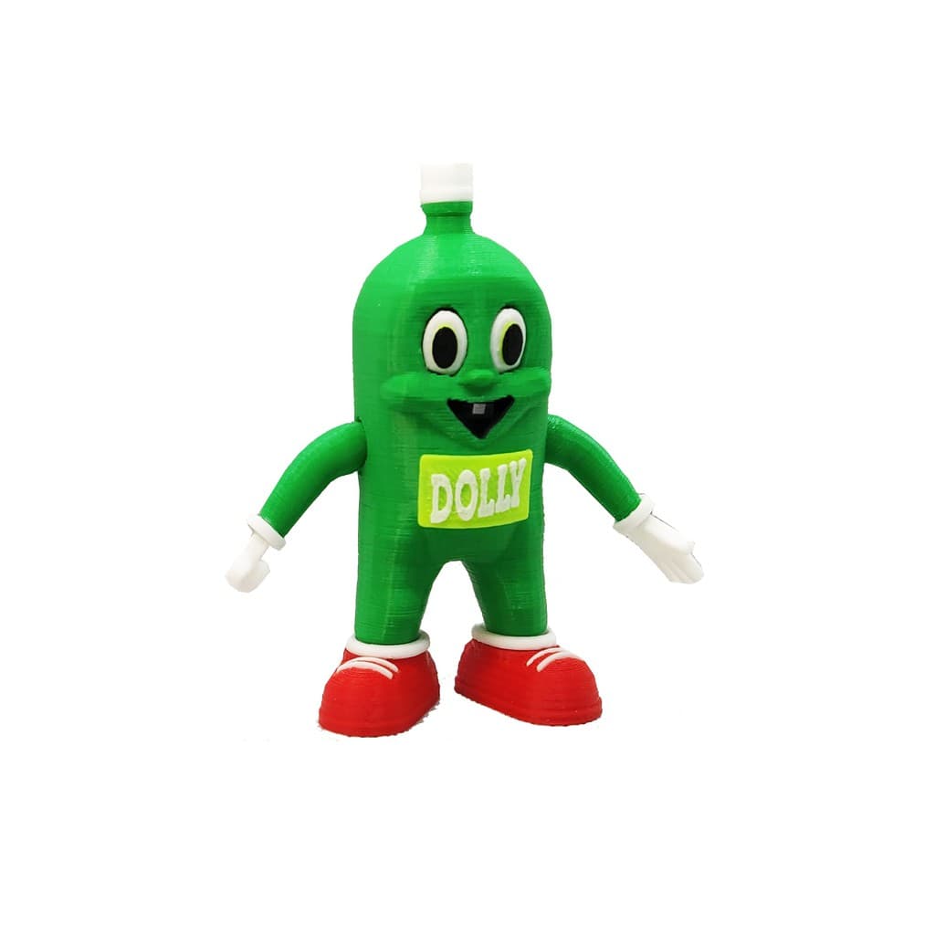 Mini Boneco do Dollynho articulado com 9cm de altura