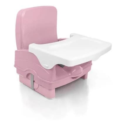 Cadeira De Alimentação Portátil Cake Voyage Rosa