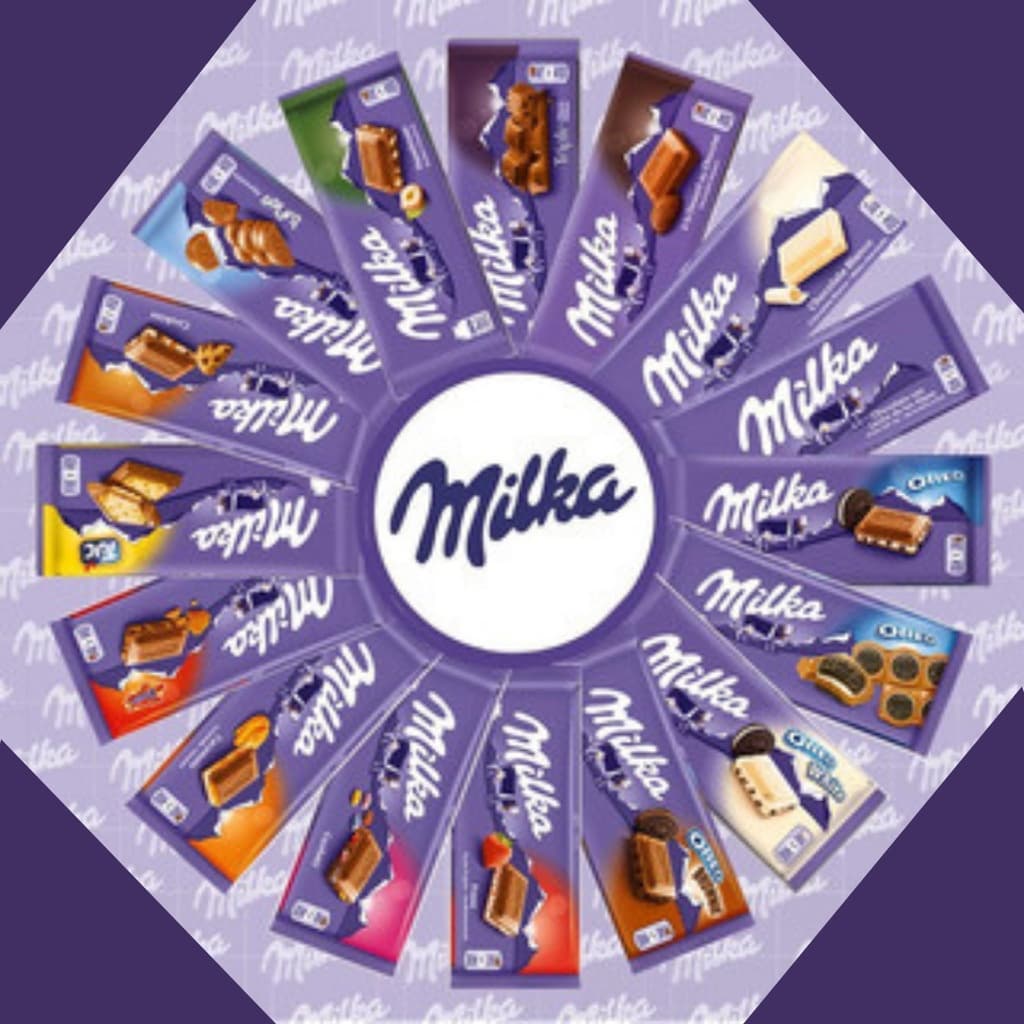 Barra De Chocolate Milka Diversos Sabores Na Variaçao Importado