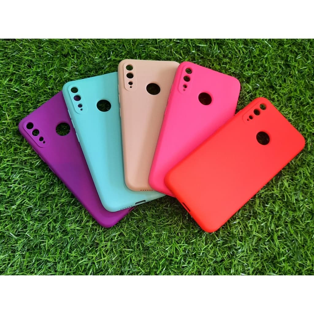Capa capinha p/ motorola moto e6 plus aveludada Capa capinha p/ moto e6 plus proteção de câmera Capa capinha p/ moto e6 plus cor lisa