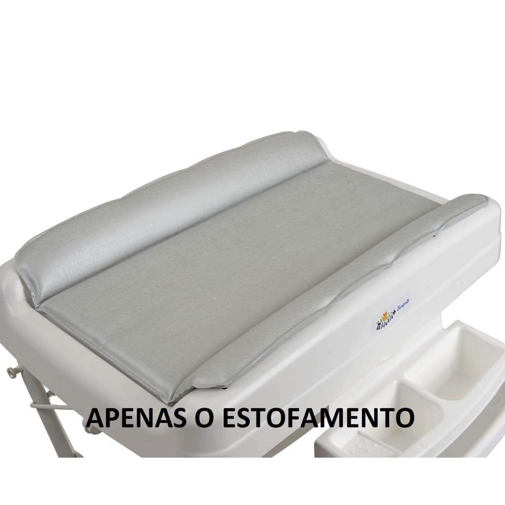 Estofado Trocador Da Banheira Millenia 3014 (MODELO NOVO 5 pinos ) MESCLA SILVER Burigotto
