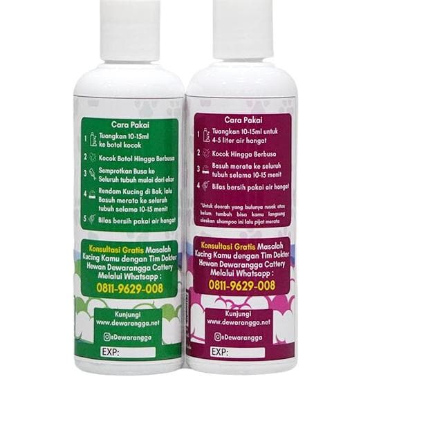 ❃ Dewarangga - Shampoo Para Crescimento De Pele - Shampoo Gato - Shampoo Cachorro ☁