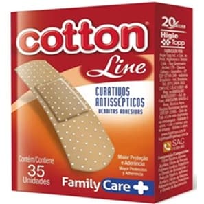 Kit com 2 Curativos Cotton Bege 35 Unidades cada
