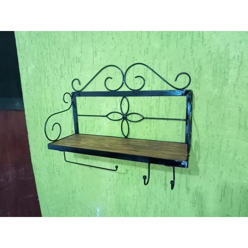 Suporte de Parede com Prateleira, Ideal para Temperos e Plantas Nicho Prateleira Multiuso em Geral PROMOÇÃO