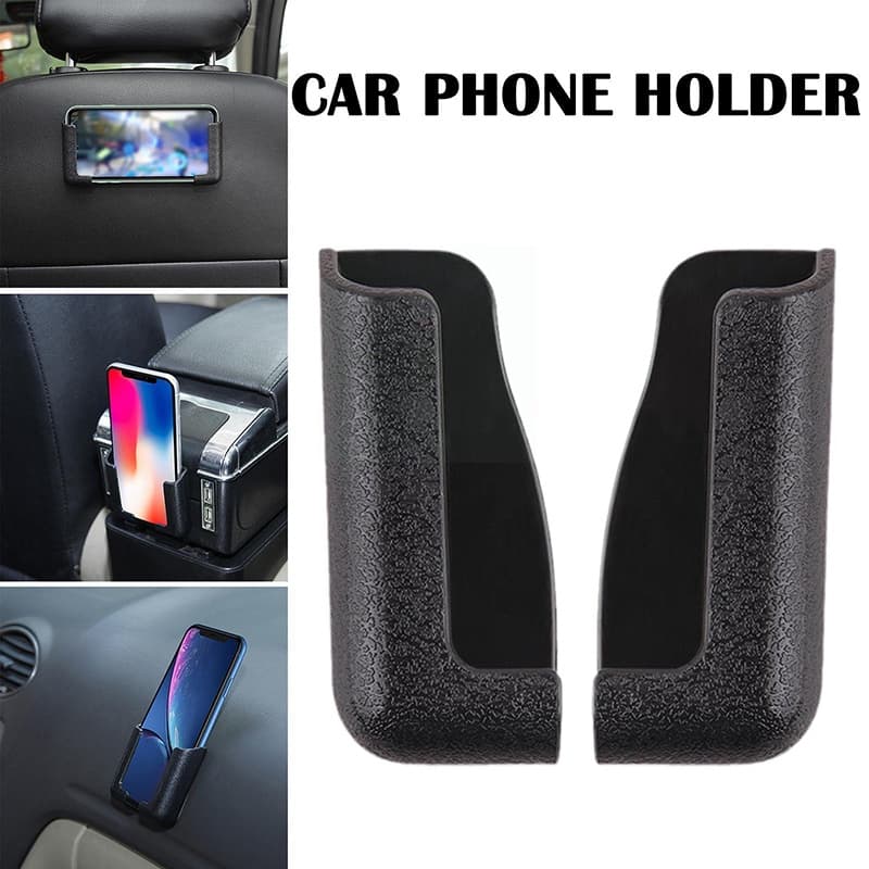 Suporte De Telefone Móvel Para Instalação De Carro De Plástico PP Ajustável De Largura Criativa/Navegação GPS Anti-Queda