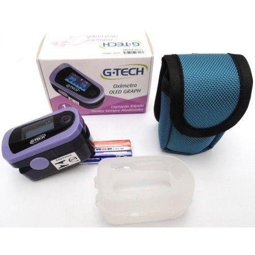 Oxímetro Digital De Pulso Portátil De Dedo G-tech