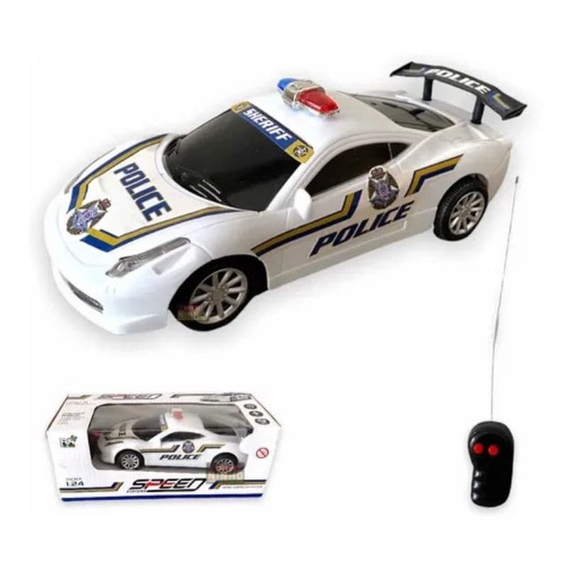 Carrinho de controle remoto com luzes