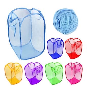 Cesto de Roupa Lavanderia Banheiro Quarto, Cesto de Brinquedos Organizador 30x30x50CM