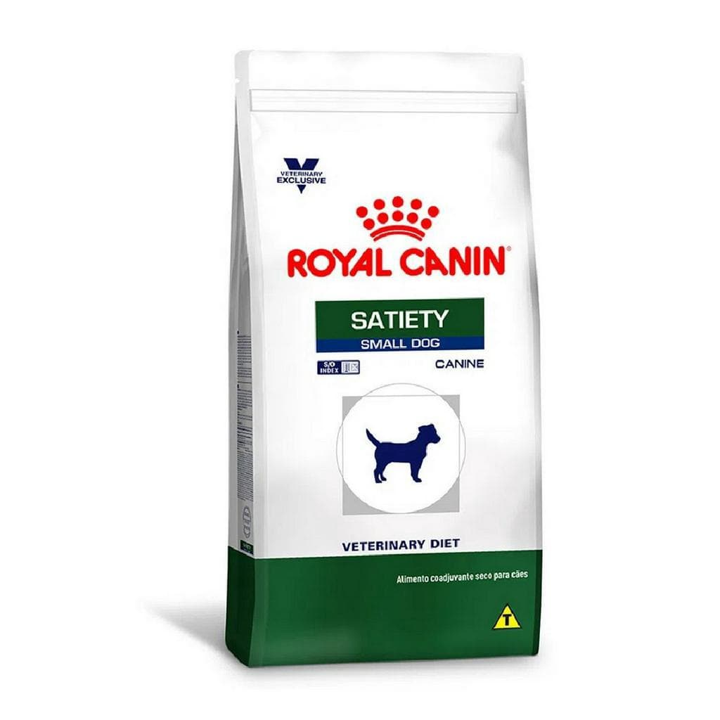 Ração Royal Canin Veterinary Diet Canine Satiety Support Para Cachorro Adulto da Raça Pequena Sabor Mix em Saco de 7.5kg
