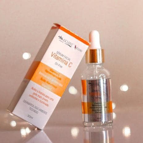 Sérum Facial Vitamina C Oil Free Max Love com Ácido Hialurônico - Vitamina E