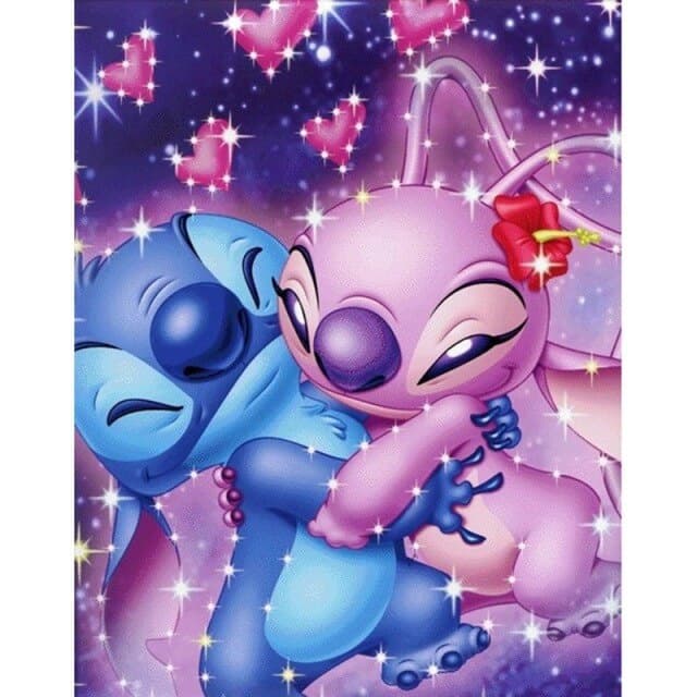 DOBUR | Pintura Diamante Kit De Pintura Com Diamante Redondo Disney Cartoon Full Drill Diamond 5D Home Wall Decoration C