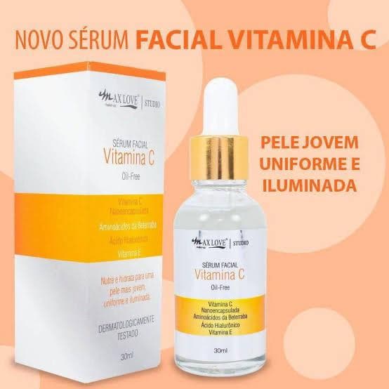 Serum Facial Clareador Vitamina C Max Love