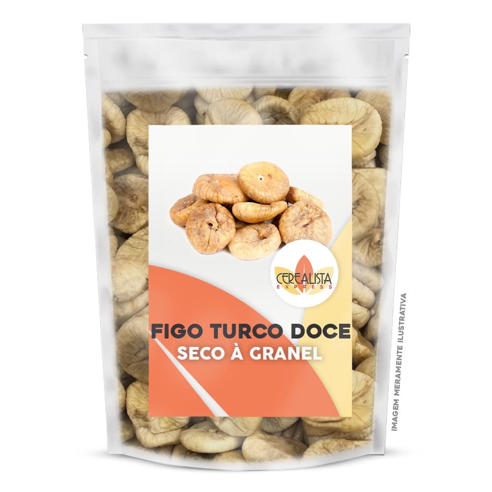 Figo Seco Turco Doce a Granel Fruta Desidratada Snack Saudável