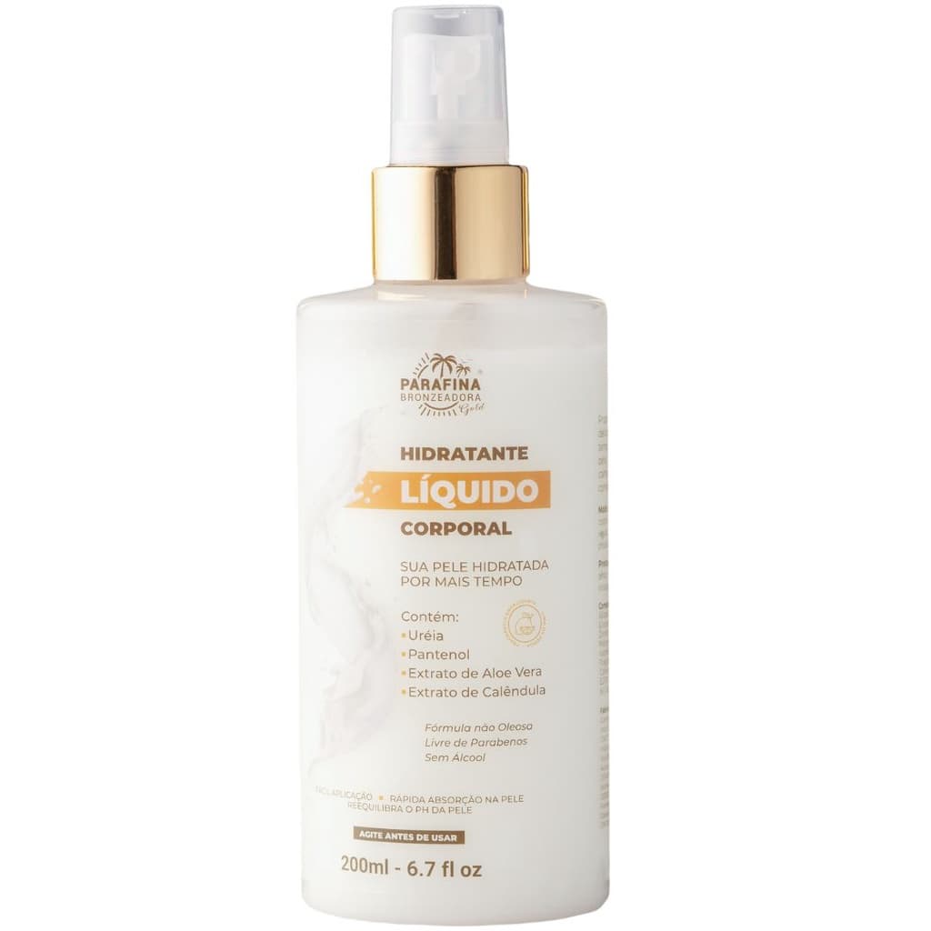 Hidratante Corporal Líquido 200ml  Hidratante em Spray - Cítrico