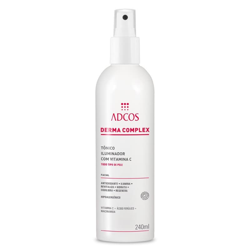 Adcos professional Derma Complex Tônico Iluminador c/ Vitamina C 240ml