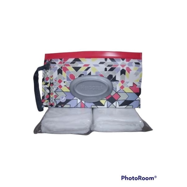 Porta Bolsa Huggies + 100 Lenços Umedecidos