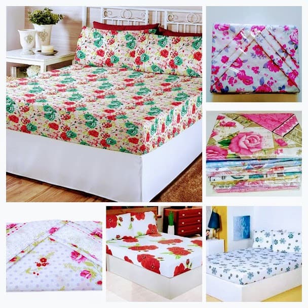 Jogo De Lençol Cama Casal Queen 3 Pçs Microfibra Estampada/Casal/Solteiro